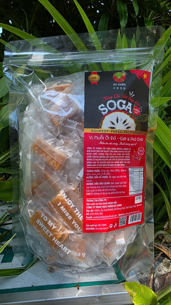 Soursop  Fresh Fruit  Dried  red chili salt 