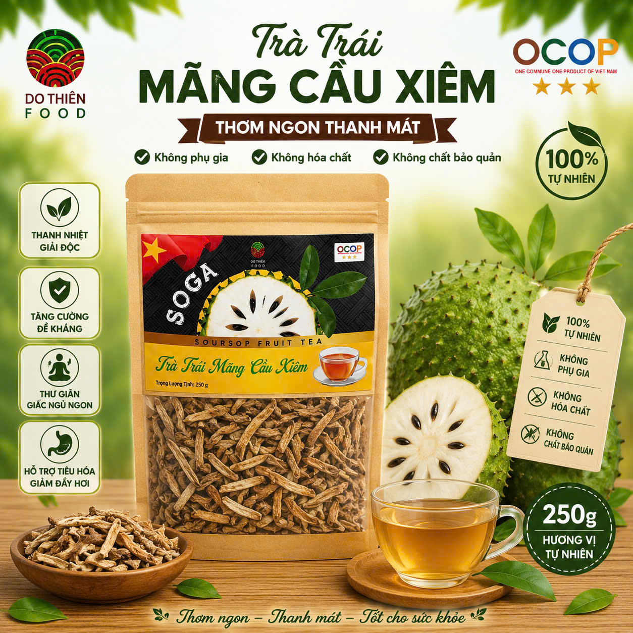 CÂU CHUYỆN SẢN PHẨM SOGA – TRÀ TRÁI MÃNG CẦU XIÊM 