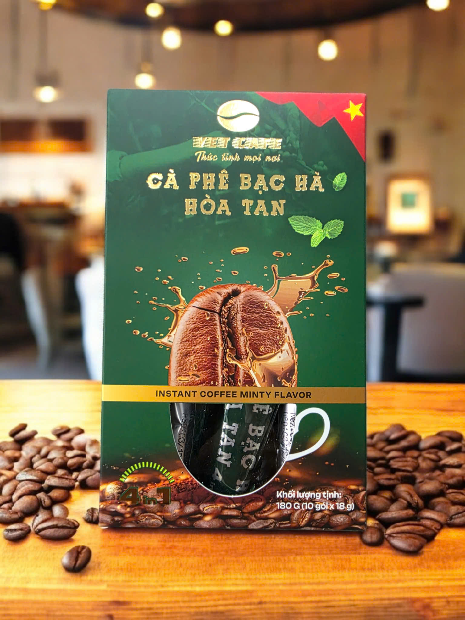 INSTANT COFFEE MINTY FLAVOR 180 GAM 